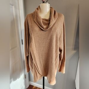LuLaRoe Tan Cowl Neck Sweater